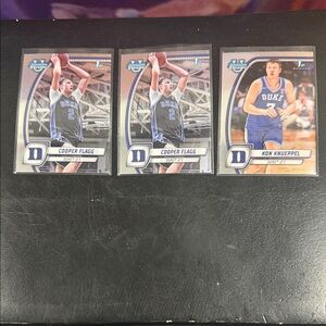 Topps 2024 /25 Bowman U Chrome - (2) Cooper Flagg (1) Kon Knueppel